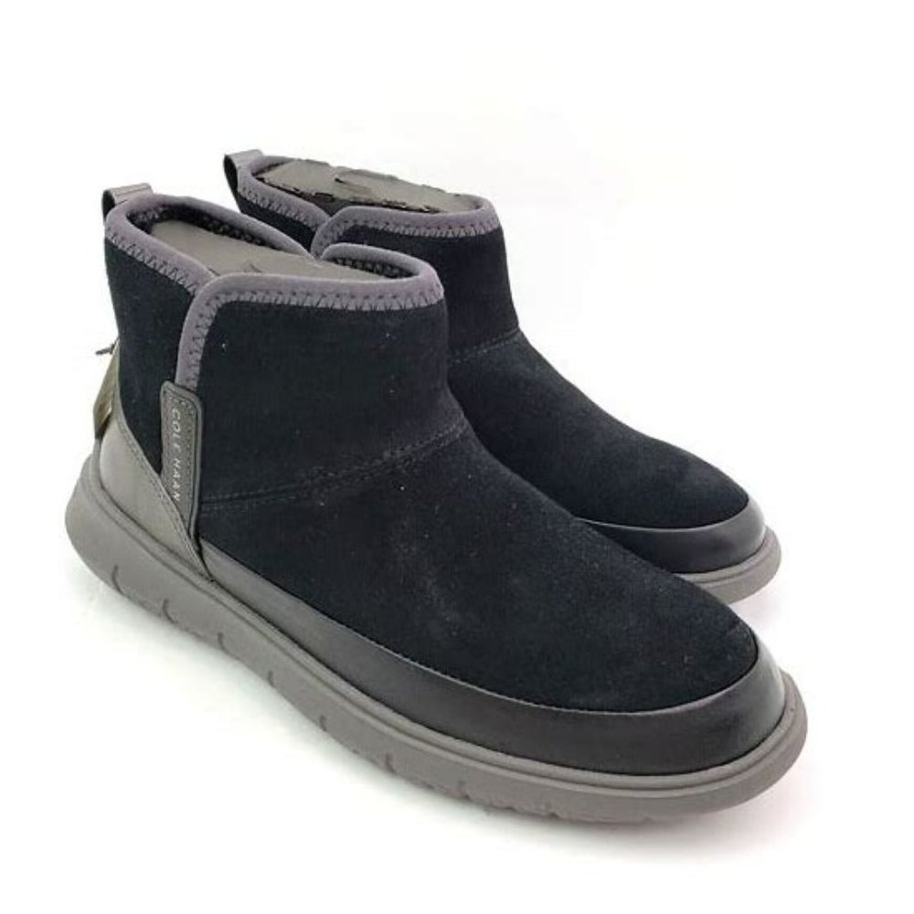 Cole Haan Generation Zerogrand Water Resistant Bootie Black Sz, 8.5(B)